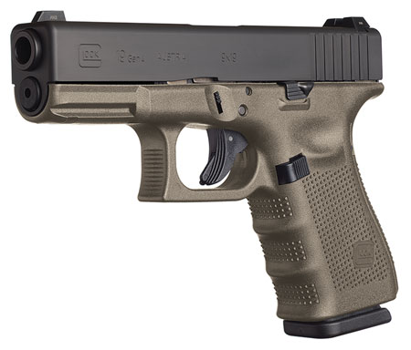 (image for) Glock 19 - 10 Round Mags - OD Green